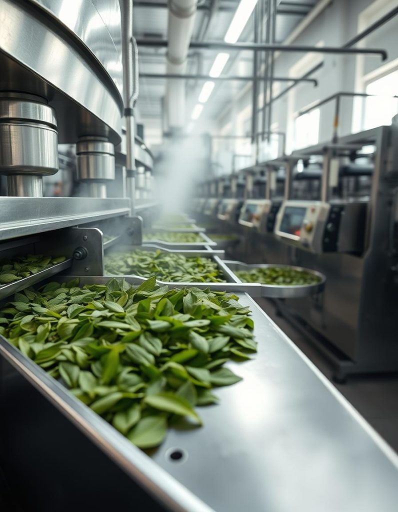 از برگ تا تی‌بگ؛ نگاهی عمیق به فرآیند صنعتی تولید چای کیسه‌ای باکیفیت