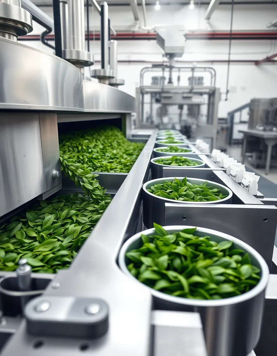 ماشینآلات و تجهیزات مورد استفاده در تولید چای کیسهای