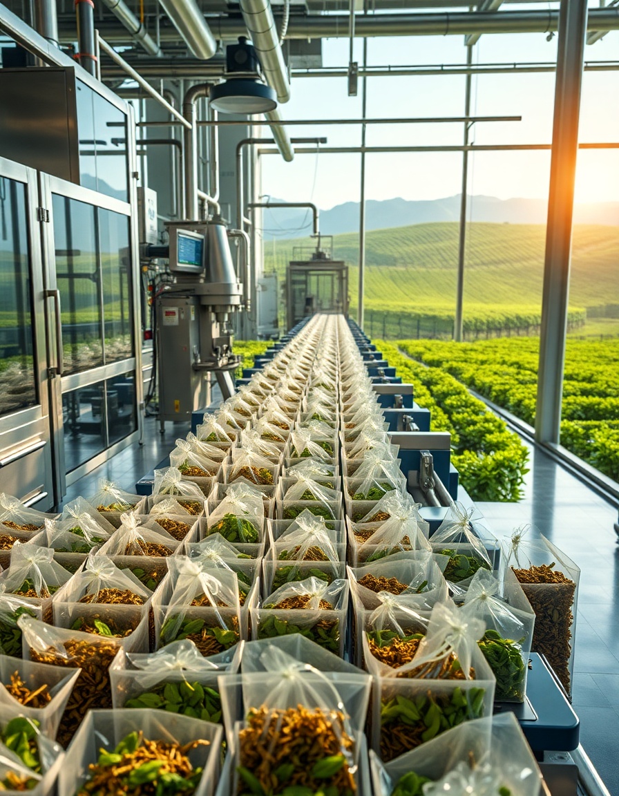 ۲. بسته‌بندی محافظ برای حفظ طعم