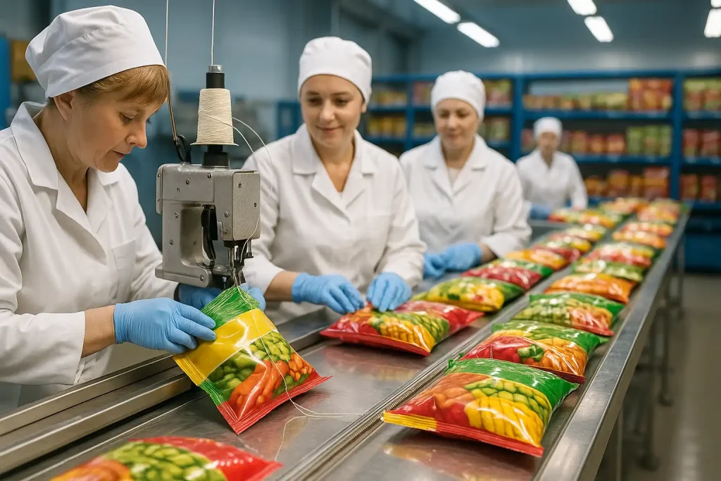 کیفیت بسته‌بندی مواد غذایی