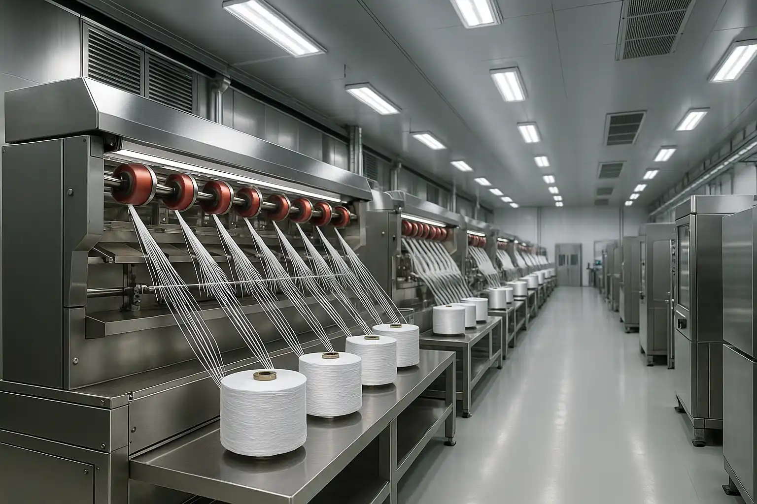 خط تولید نخ