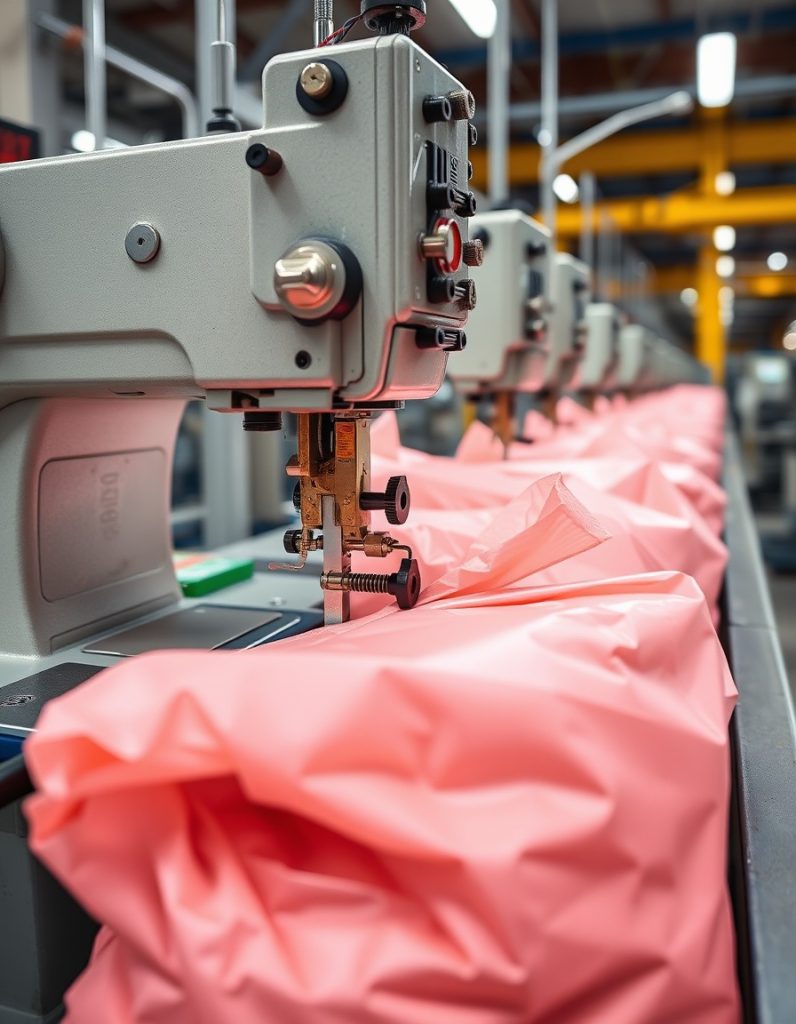 انواع دوخت صنعتی در بسته‌بندی کیسه‌ها