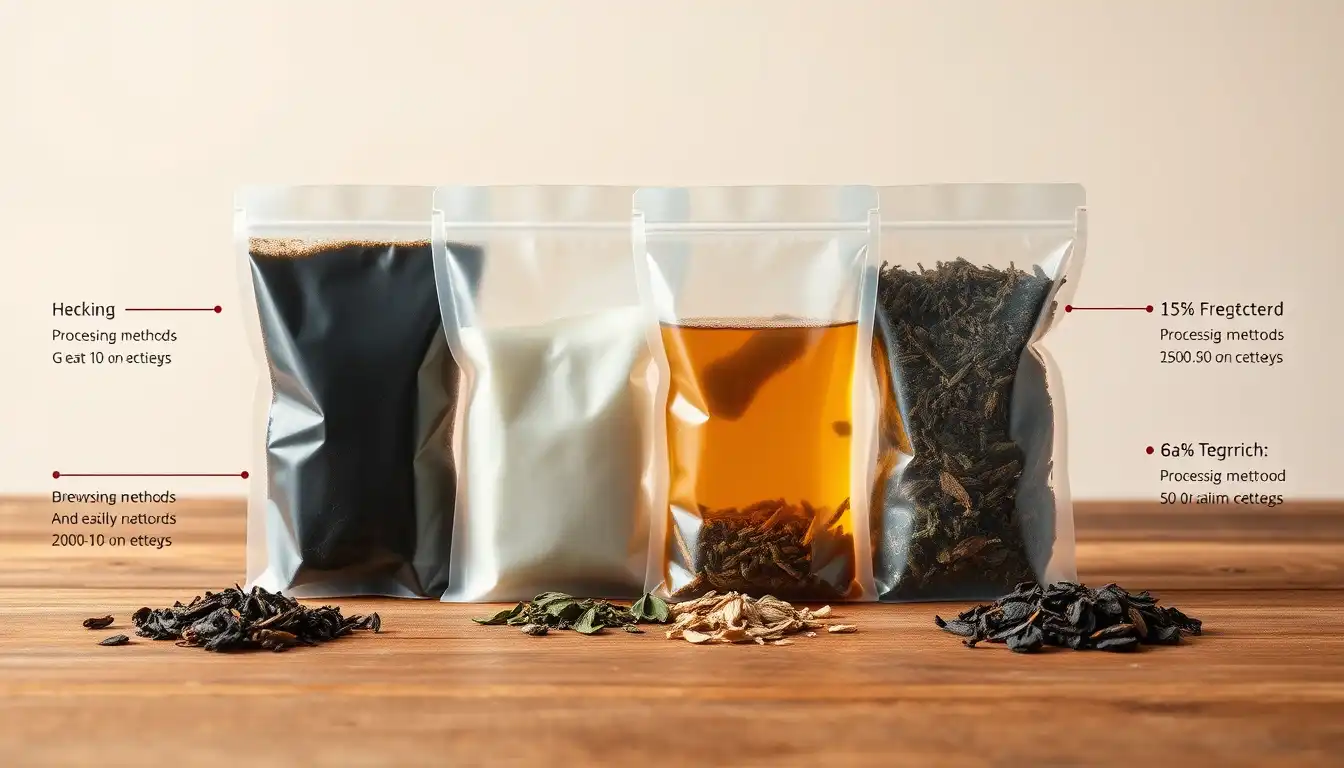 ۲. نوع فرآوری چای: آیا فرآوری تأثیری بر کیفیت دارد؟ - کوک چهارم