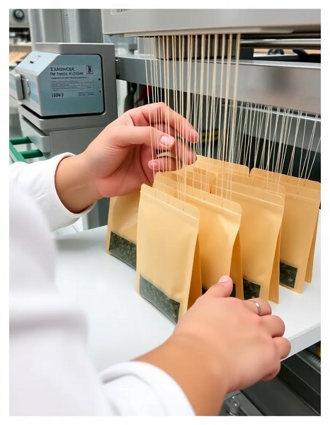 ویژگی‌های نخ‌های تخصصی برای بسته‌بندی چای تی‌بگ