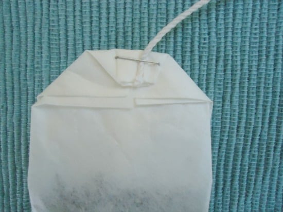 استفاده از کیسه‌های آماده برای تهیه چای کیسه‌ای خانگی